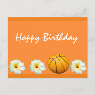 Carte postale de basket