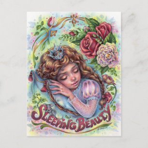 Carte postale de beauté dormante
