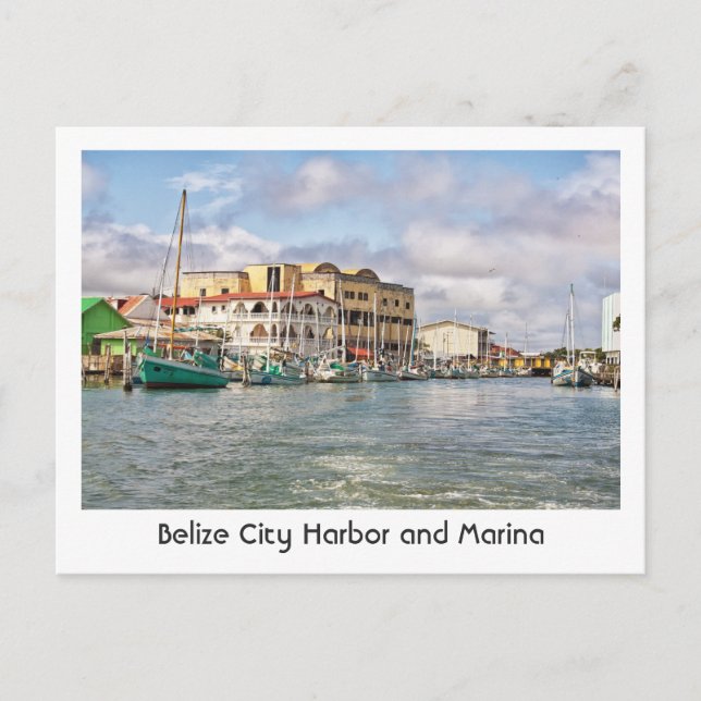 Carte postale de Belize City (Devant)