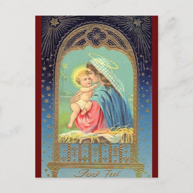 Carte postale de bénédictions (Devant)