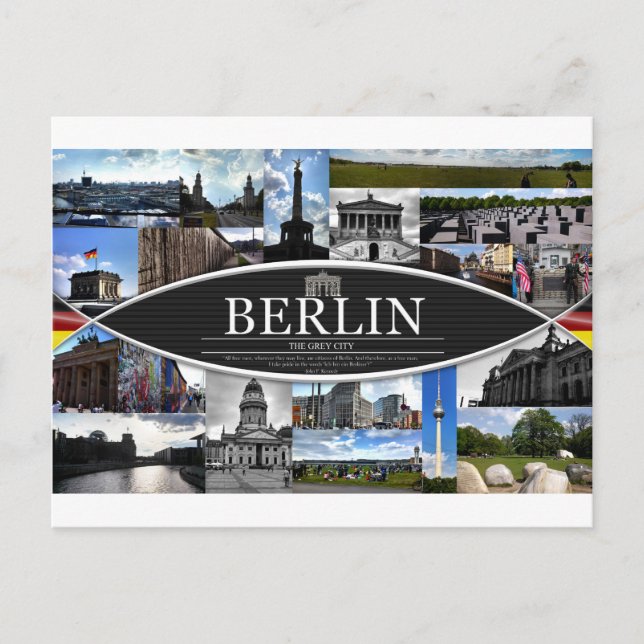 Carte postale de Berlin (Devant)