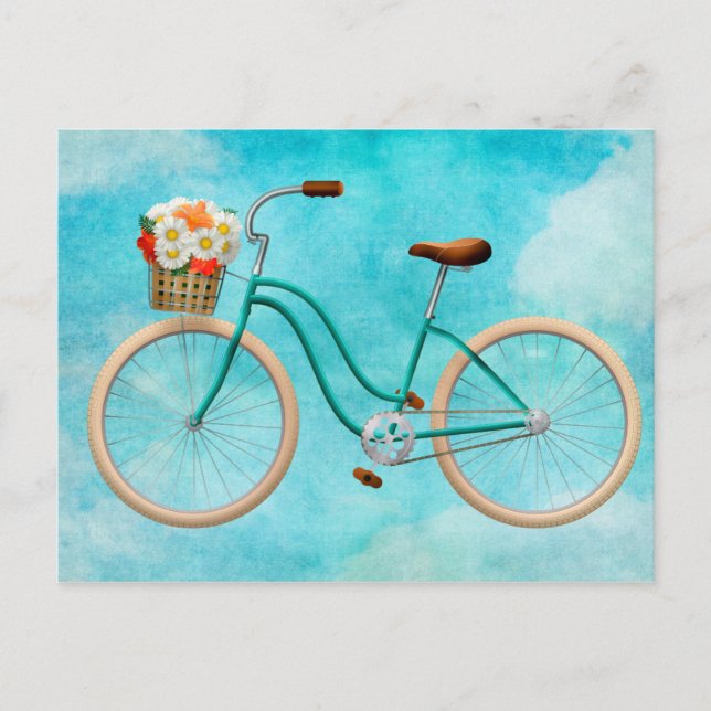 Carte postale de bicyclette (Devant)