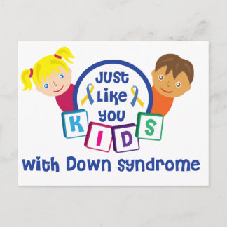 Carte postale de bienfaisance (blanc)