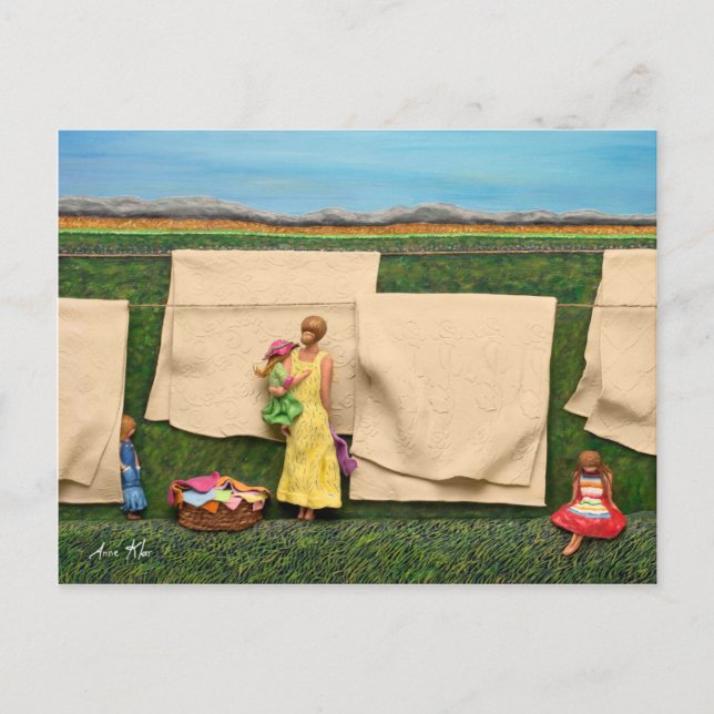 Carte postale de blanchisserie (Devant)