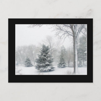 Carte postale de Blizzard Magnifique - Personnalis