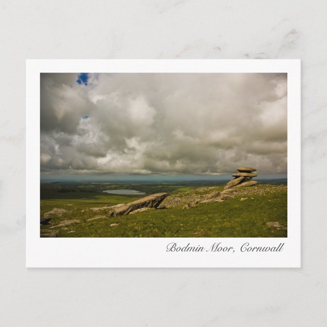 Carte postale de Bodmin Moor, Cornouailles (Devant)