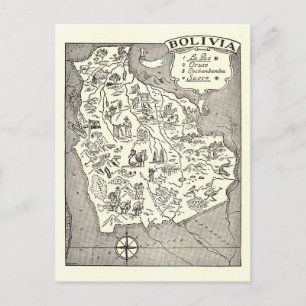 Carte postale de Bolivie