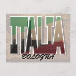Carte postale de Bologne, Italie