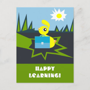 Carte postale de bon apprentissage