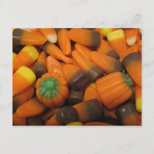 Carte postale de bonbon d'automne