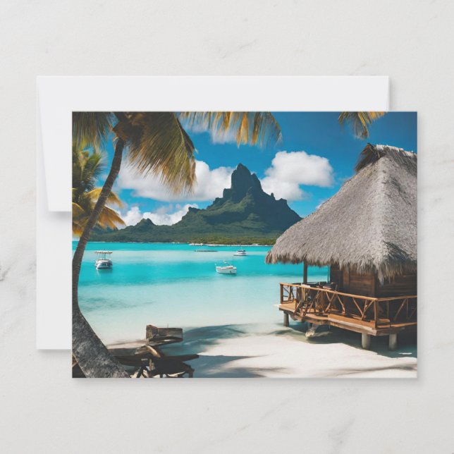 Carte postale de Bora Bora (2) (Devant)