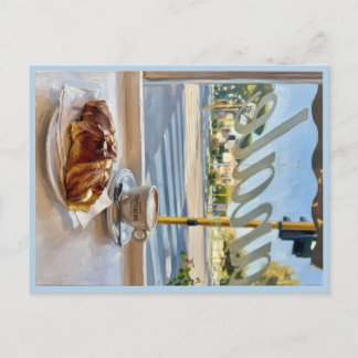 Carte postale de boulangerie italienne