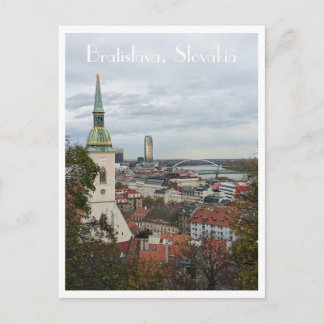 Carte postale de Bratislava