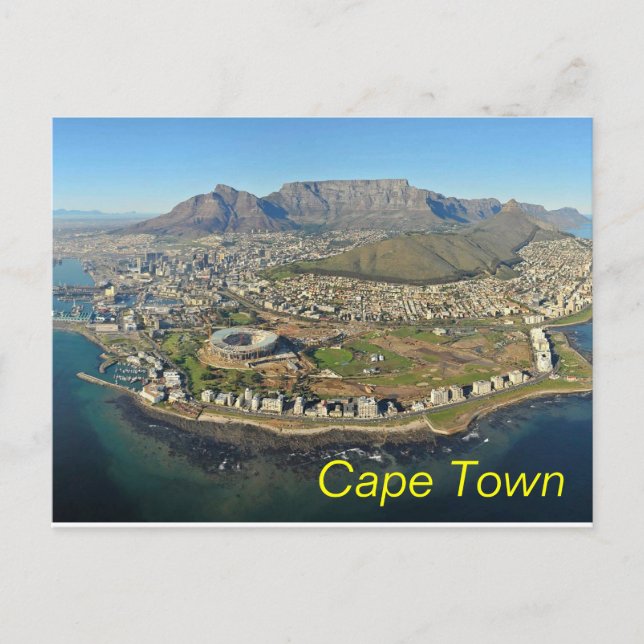 Carte postale de Cape Town (Devant)