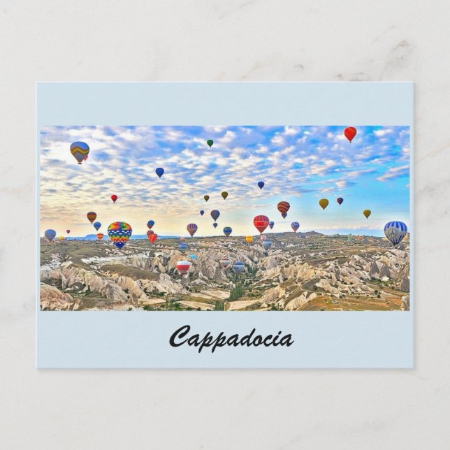 carte postale de Cappadoce (Devant)