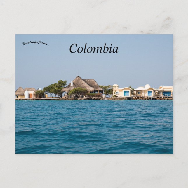 Carte postale de Cartagena Colombie (Devant)