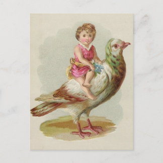 Carte postale de cavalier