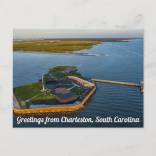 Carte postale de Charleston, Caroline du Sud