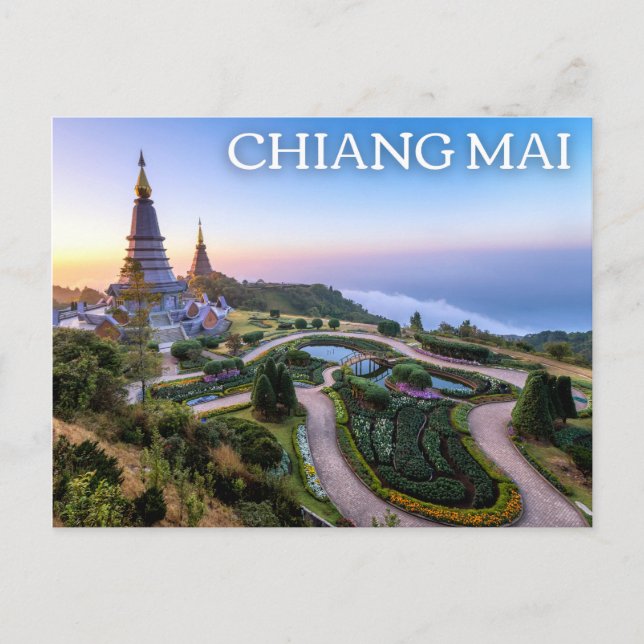 Carte postale de Chiang Mai, Thaïlande (Devant)
