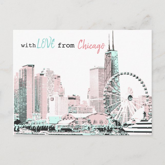 Carte postale de Chicago (Devant)