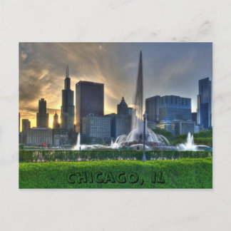 Carte postale de Chicago, IL