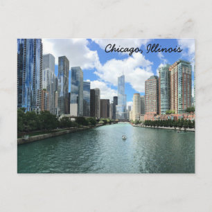 Carte postale de Chicago, l'Illinois