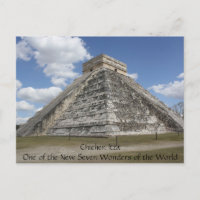 Carte postale de Chichen Itza Mexico