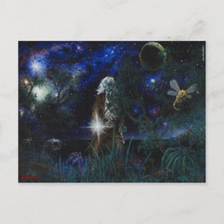 Carte postale de choses étrangères