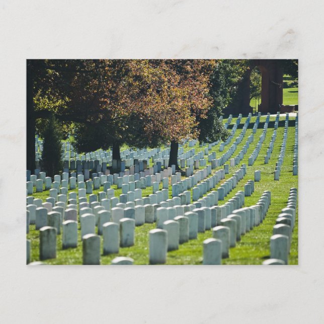Carte postale de cimetière national d'Arlington (Devant)