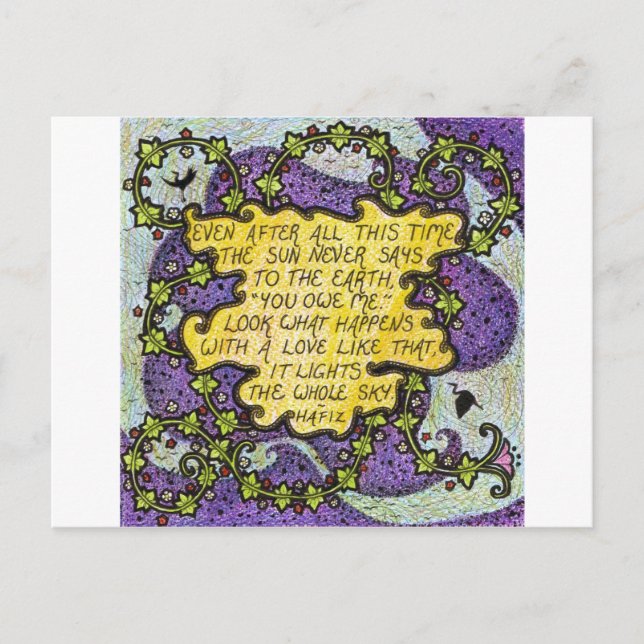 Carte postale de citation d'amour (Devant)