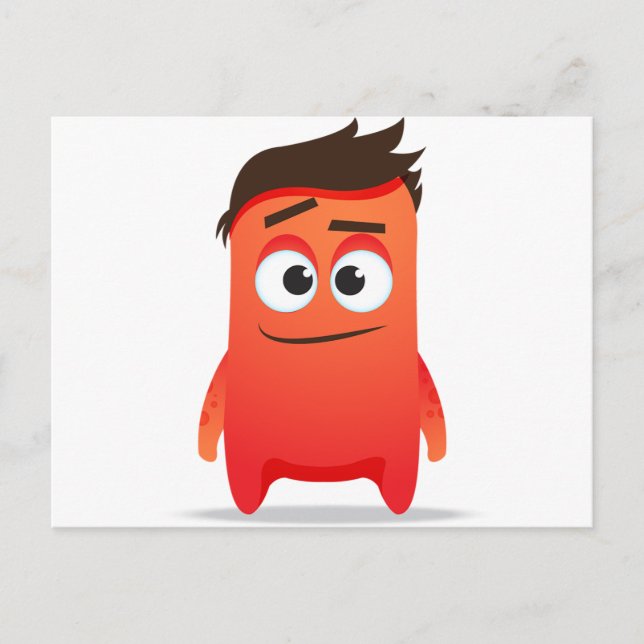 Carte Postale De ClassDojo de monstre cool trop pour vous (Devant)