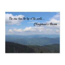 Carte postale de Clingman