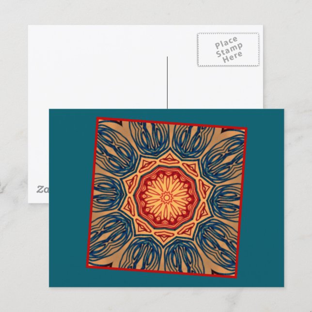 Carte postale de conception (Devant / Derrière)
