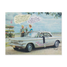Carte postale de Corvair par Bard Beach
