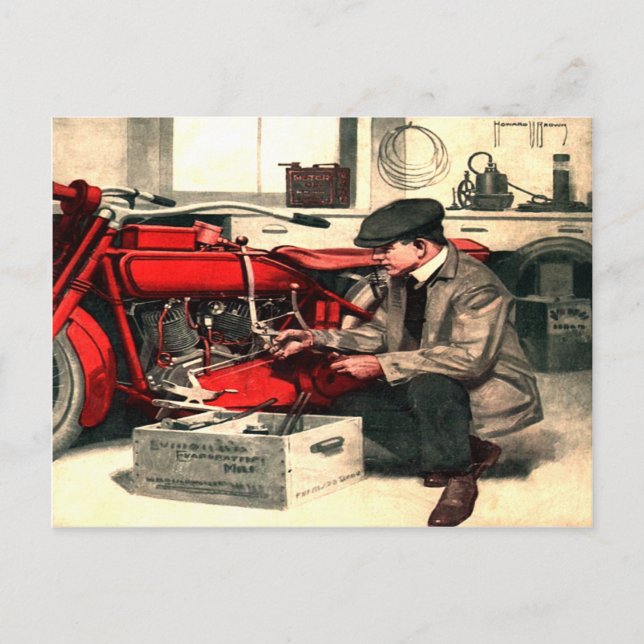 Carte postale de couverture de magazine de 1919 [t (Devant)