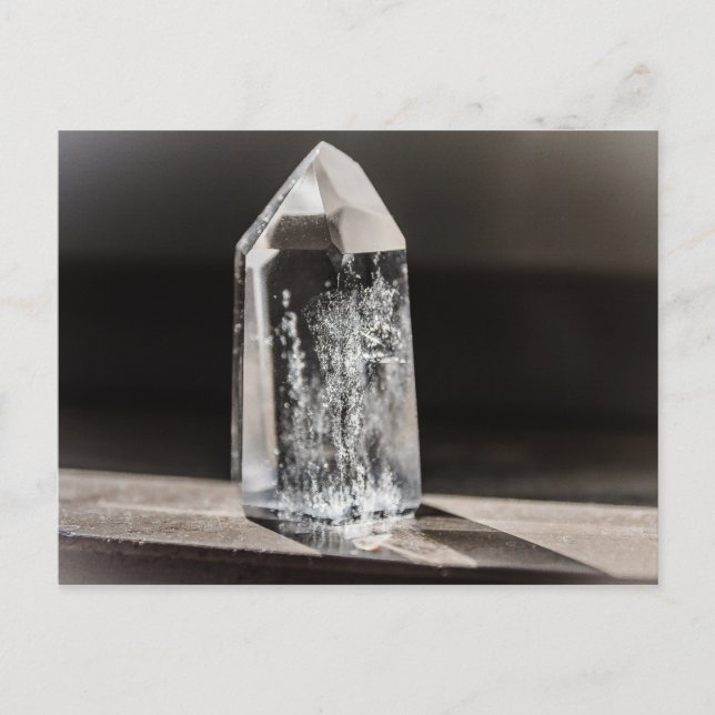 carte postale de cristal de quartz (Devant)
