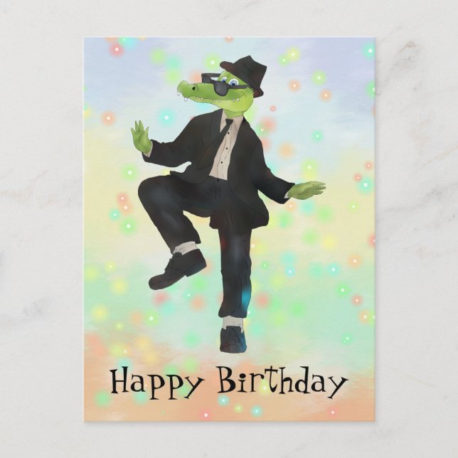 Carte postale de Croko Blues (Devant)