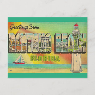 Carte postale de Daytona Beach
