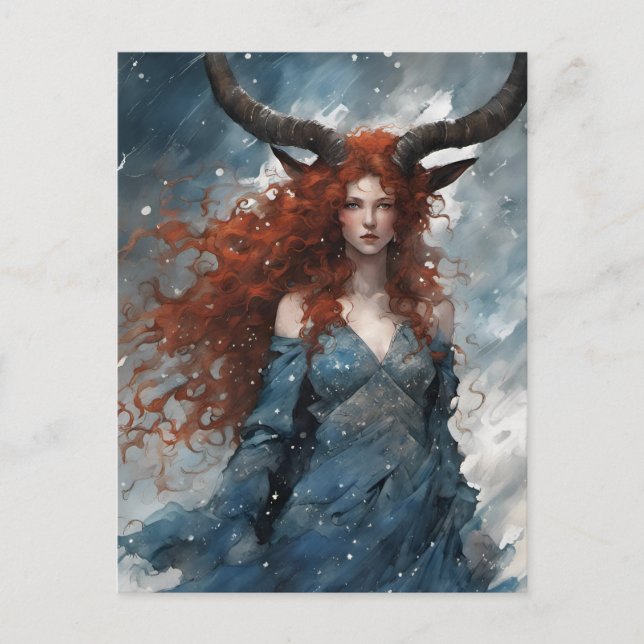 Carte postale de déesse (Devant)
