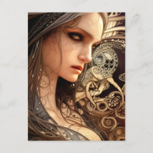 Carte postale de déesse