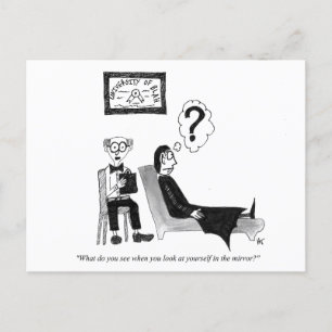 Carte postale de dessin humoristique