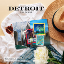 Carte postale de Détroit