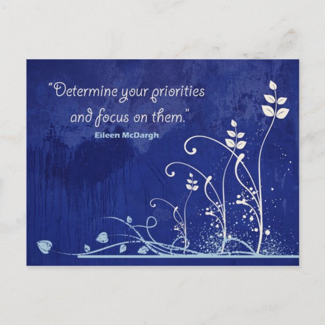 Carte postale de devis Focus-Motivational (Devant)