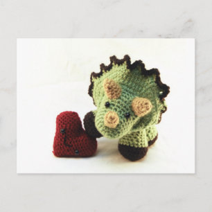 Carte postale de dinosaure