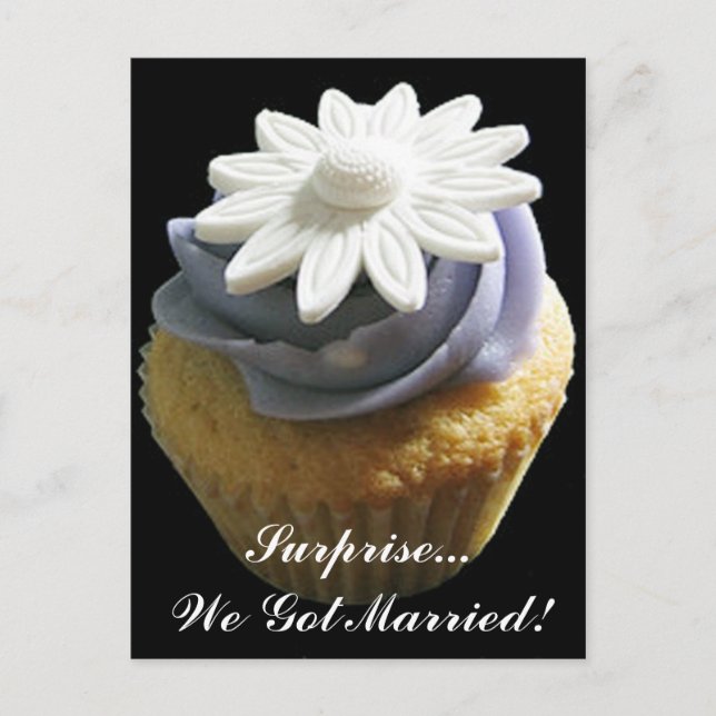 Carte postale de faire-part de mariage (Devant)