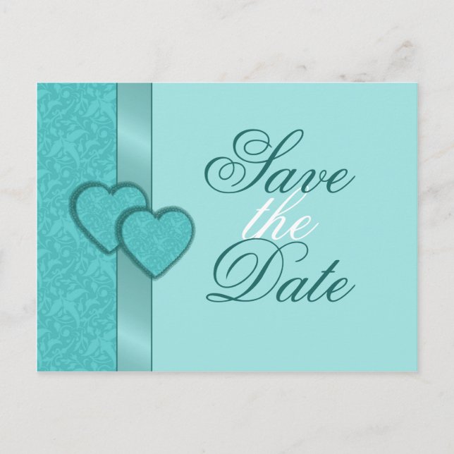 Carte postale de faire-part de mariage à motif de  (Devant)