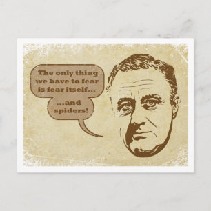 Carte postale de Fear & Spider