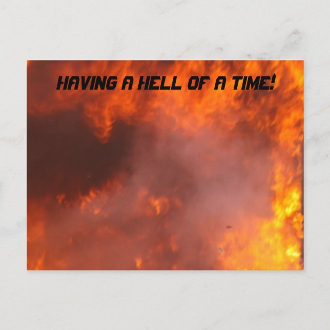 Carte postale de feu (Devant)
