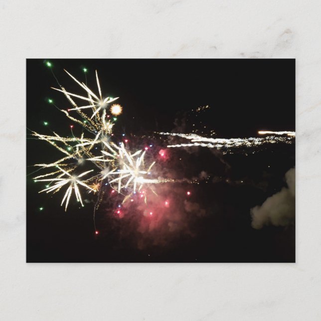 Carte postale de feu d'artifice (Devant)