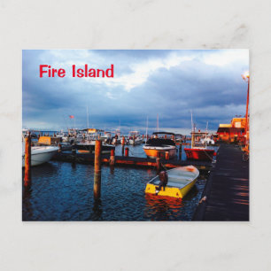 Carte postale de Fire Island